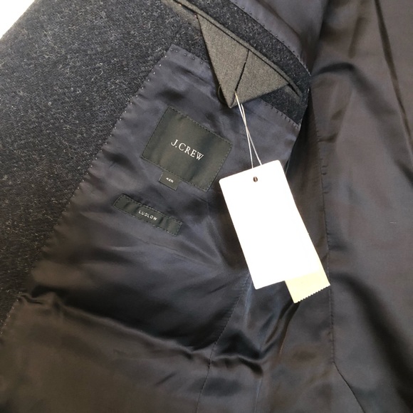 J.crew Ludlow Authentic Yorkshire Tweed Suit Jacket 42R Blazer - Picture 6 of 13